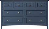 Grace Blueberry Six Drawer Dresser