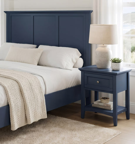 Grace Blueberry Small Nightstand by Modus Furniture at Eve Furniture