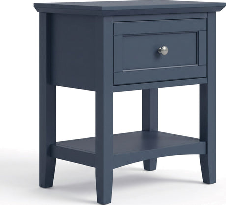 Grace Blueberry Small Nightstand by Modus Furniture at Eve Furniture