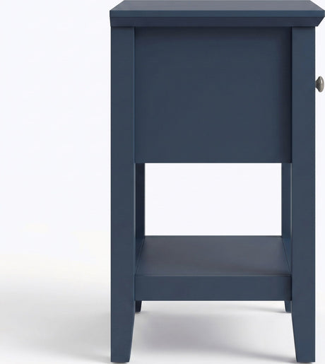 Grace Blueberry Small Nightstand by Modus Furniture at Eve Furniture