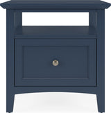 Grace Blueberry Square End Table by Modus Furniture at Eve Furniture