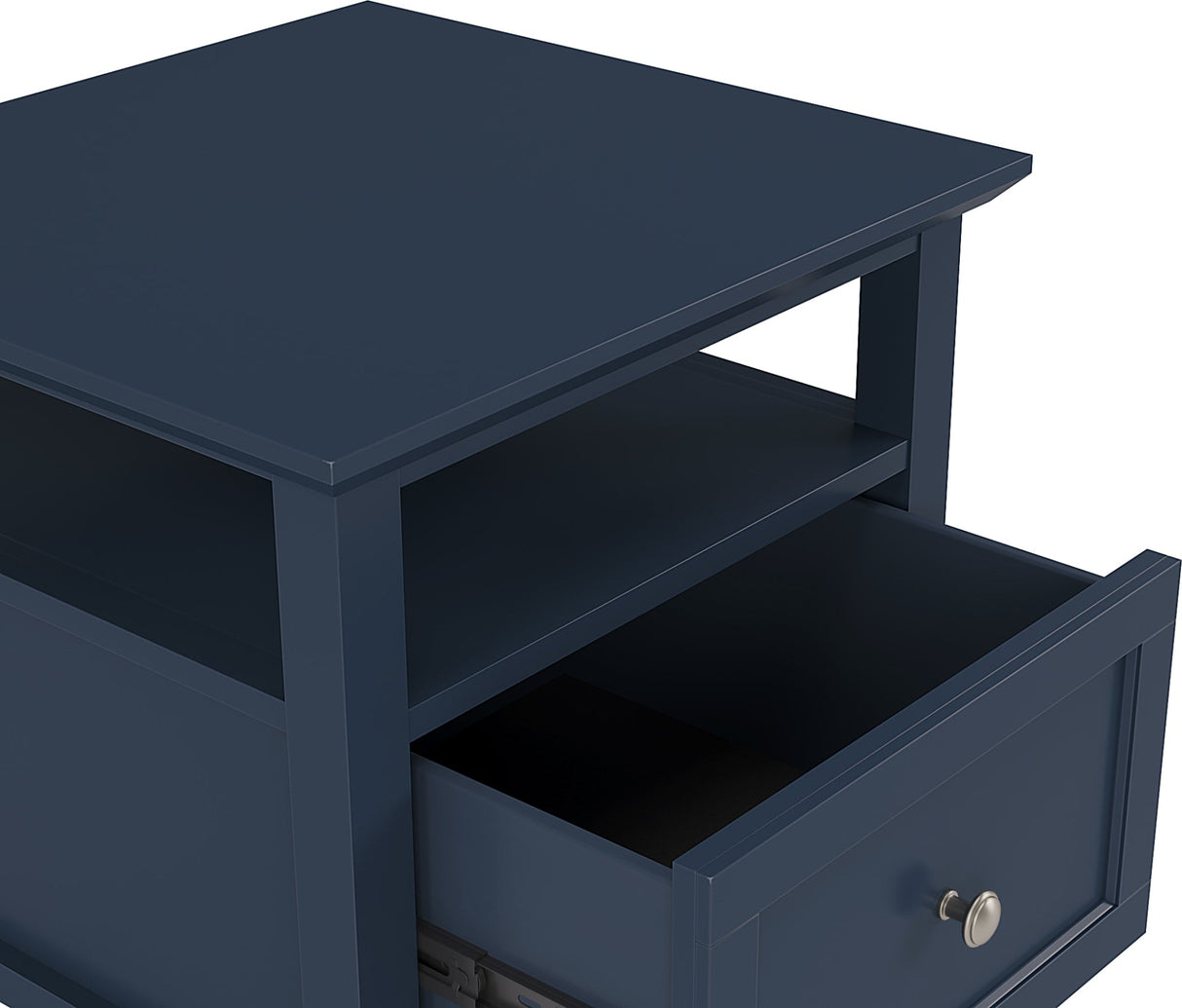 Grace Blueberry Square End Table by Modus Furniture at Eve Furniture