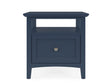 Grace Blueberry Square End Table by Modus Furniture at Eve Furniture
