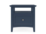 Grace Blueberry Square End Table by Modus Furniture at Eve Furniture