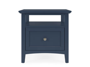 Grace Blueberry Square End Table by Modus Furniture at Eve Furniture
