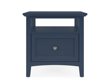Grace Blueberry Square End Table by Modus Furniture at Eve Furniture