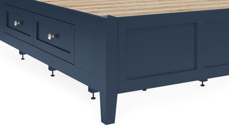 Grace Blueberry Twin Storage Bed by Modus Furniture at Eve Furniture