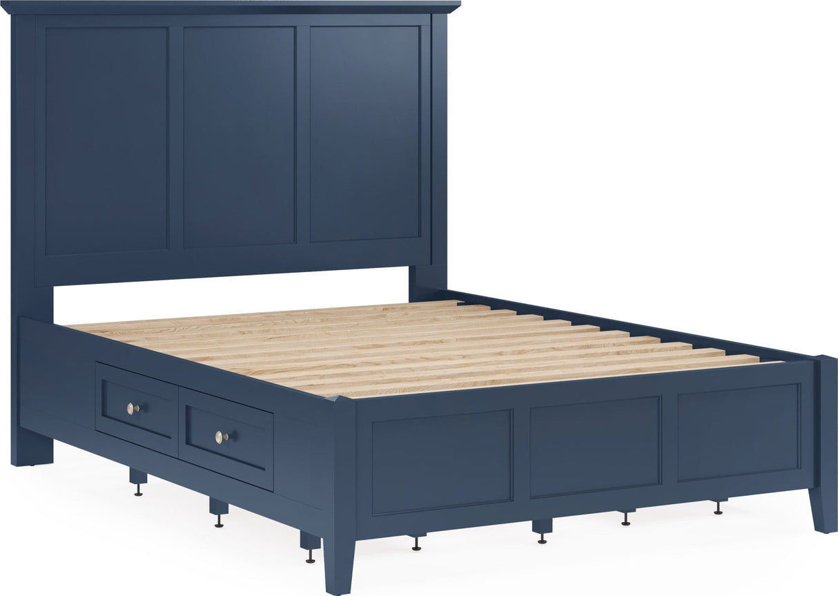 Grace Blueberry Twin Storage Bed by Modus Furniture at Eve Furniture