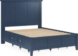 Grace Blueberry Twin Storage Bed by Modus Furniture at Eve Furniture