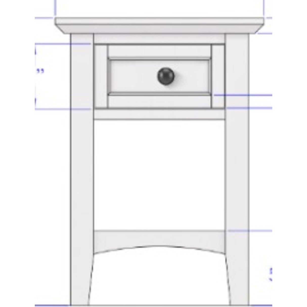 Grace Drink Table - Snfl by Modus Furniture at Eve Furniture