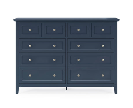 Grace Eight Drawer Dresser in Blueberry by Modus Furniture at Eve Furniture