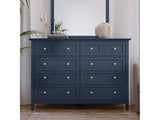 Grace Eight Drawer Dresser in Blueberry by Modus Furniture at Eve Furniture