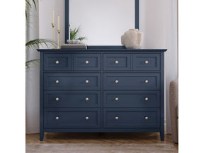 Grace Eight Drawer Dresser in Blueberry by Modus Furniture at Eve Furniture