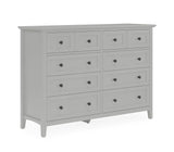 Grace Eight Drawer Dresser in Elephant Gray by Modus Furniture at Eve Furniture