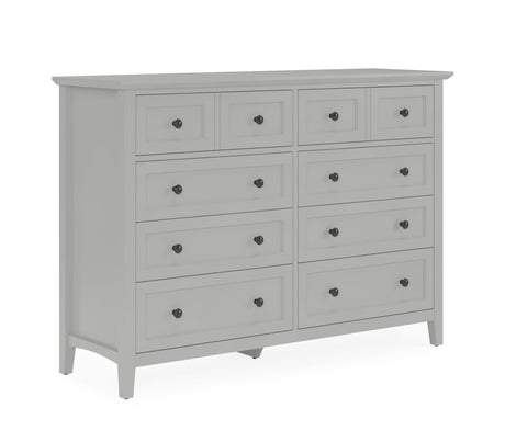 Grace Eight Drawer Dresser in Elephant Gray by Modus Furniture at Eve Furniture