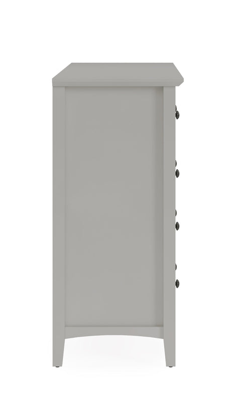 Grace Eight Drawer Dresser in Elephant Gray by Modus Furniture at Eve Furniture