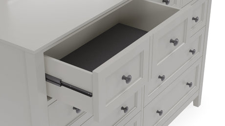 Grace Eight Drawer Dresser in Elephant Gray by Modus Furniture at Eve Furniture
