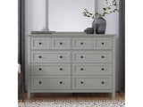 Grace Eight Drawer Dresser in Elephant Gray by Modus Furniture at Eve Furniture