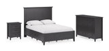 Grace Eight Drawer Dresser in Raven Black by Modus Furniture at Eve Furniture