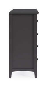 Grace Eight Drawer Dresser in Raven Black by Modus Furniture at Eve Furniture