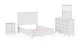 Grace Eight Drawer Dresser in Snowfall White by Modus Furniture at Eve Furniture