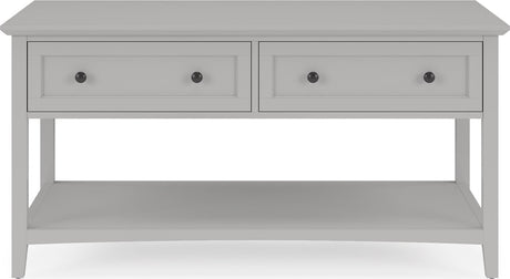 Grace Elephant Grey Console Table by Modus Furniture at Eve Furniture