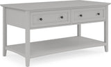 Grace Elephant Grey Console Table by Modus Furniture at Eve Furniture
