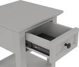 Grace Elephant Grey Drink Table by Modus Furniture at Eve Furniture