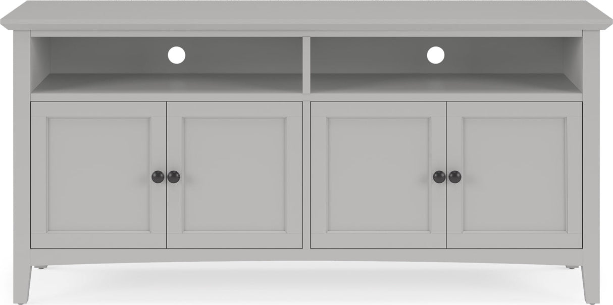 Grace Elephant Grey Entertainment Console 64W by Modus Furniture at Eve Furniture