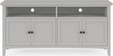 Grace Elephant Grey Entertainment Console 64W by Modus Furniture at Eve Furniture