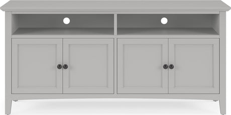 Grace Elephant Grey Entertainment Console 64W by Modus Furniture at Eve Furniture