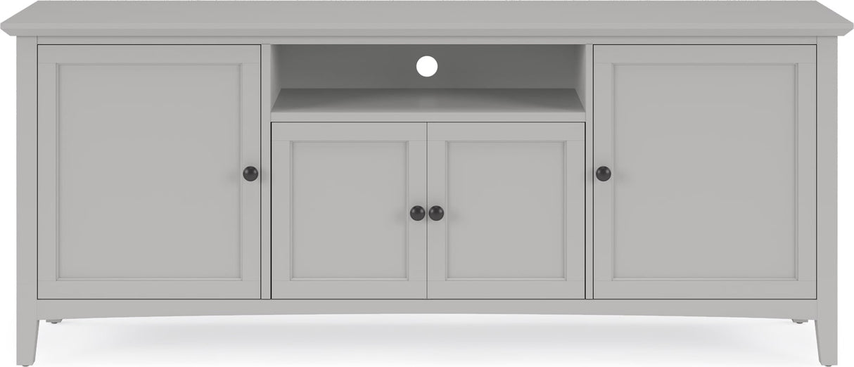 Grace Elephant Grey Entertainment Console 74W by Modus Furniture at Eve Furniture