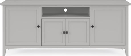 Grace Elephant Grey Entertainment Console 74W by Modus Furniture at Eve Furniture