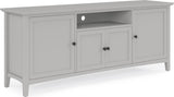 Grace Elephant Grey Entertainment Console 74W by Modus Furniture at Eve Furniture
