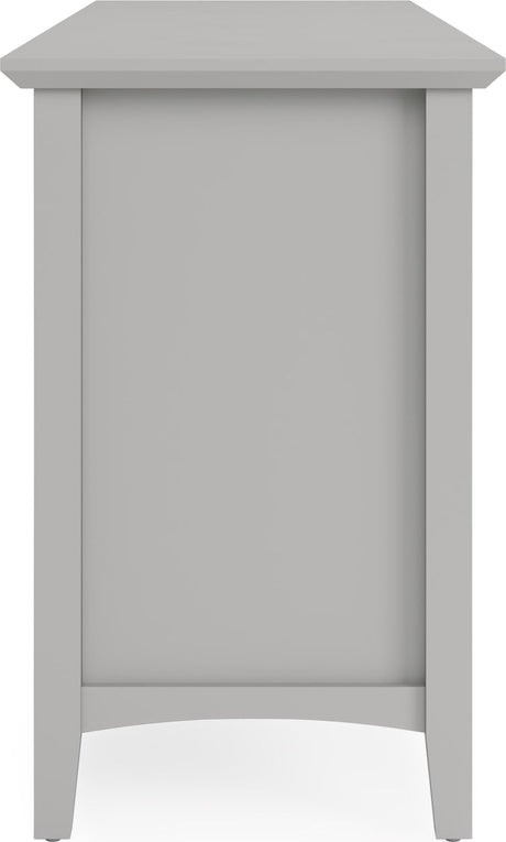 Grace Elephant Grey Entertainment Console 74W by Modus Furniture at Eve Furniture