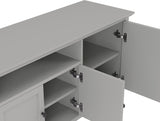 Grace Elephant Grey Entertainment Console 74W by Modus Furniture at Eve Furniture