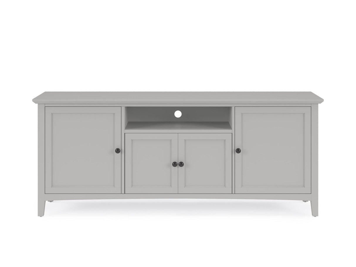 Grace Elephant Grey Entertainment Console 74W by Modus Furniture at Eve Furniture