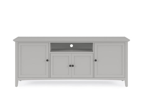 Grace Elephant Grey Entertainment Console 74W by Modus Furniture at Eve Furniture