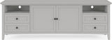 Grace Elephant Grey Entertainment Console 84W by Modus Furniture at Eve Furniture