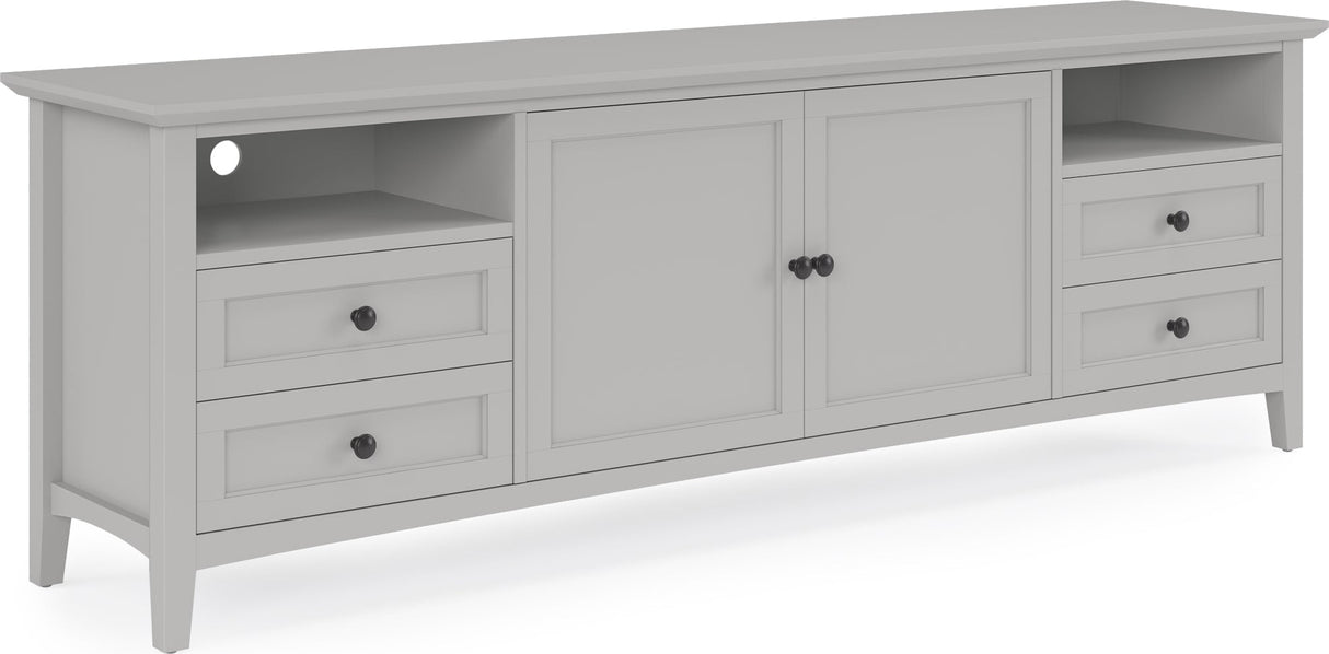 Grace Elephant Grey Entertainment Console 84W by Modus Furniture at Eve Furniture
