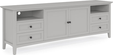 Grace Elephant Grey Entertainment Console 84W by Modus Furniture at Eve Furniture