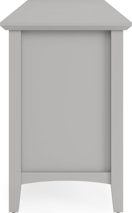 Grace Elephant Grey Entertainment Console 84W by Modus Furniture at Eve Furniture