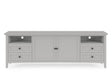 Grace Elephant Grey Entertainment Console 84W by Modus Furniture at Eve Furniture