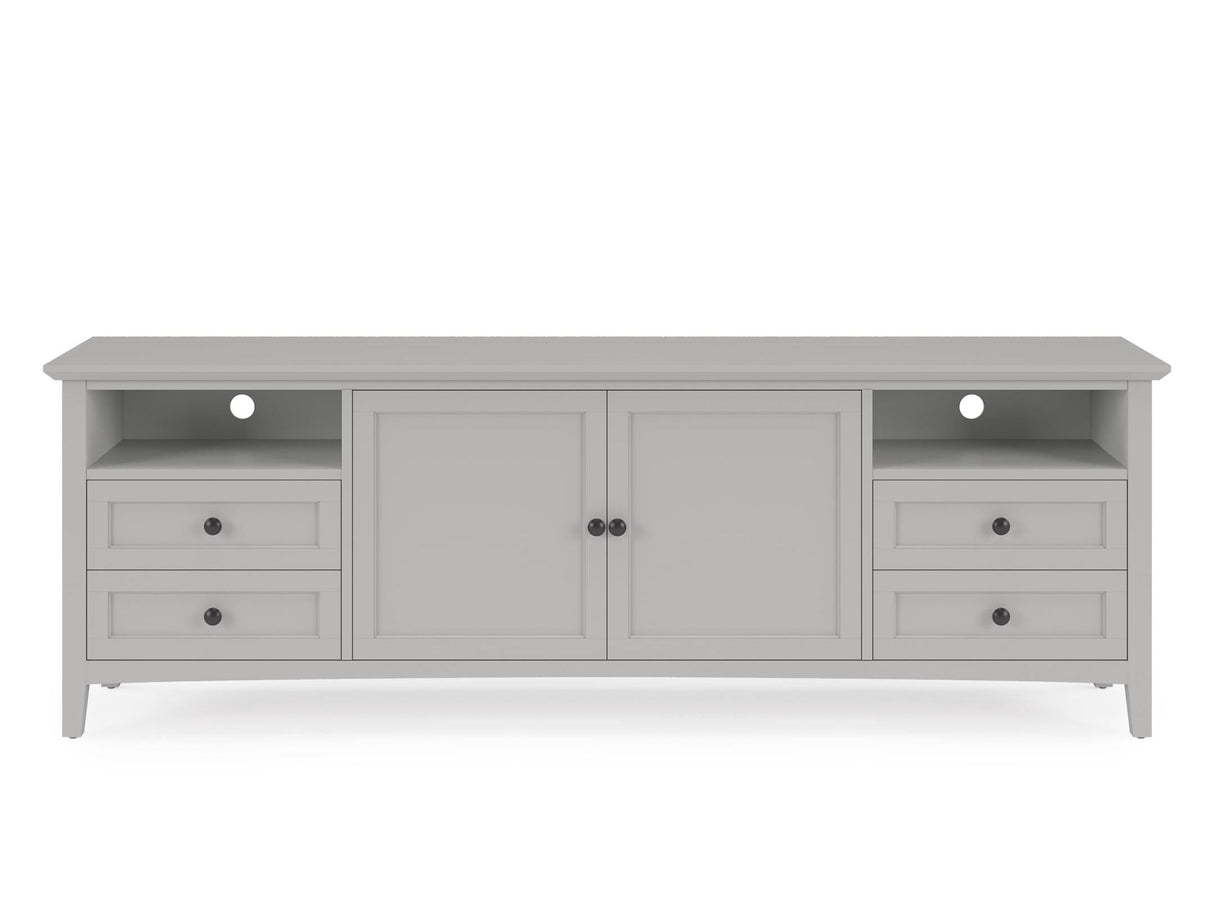 Grace Elephant Grey Entertainment Console 84W by Modus Furniture at Eve Furniture
