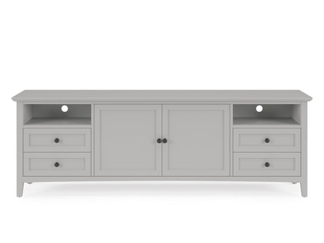 Grace Elephant Grey Entertainment Console 84W by Modus Furniture at Eve Furniture