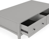 Grace Elephant Grey Rectangle Coffee Table by Modus Furniture at Eve Furniture