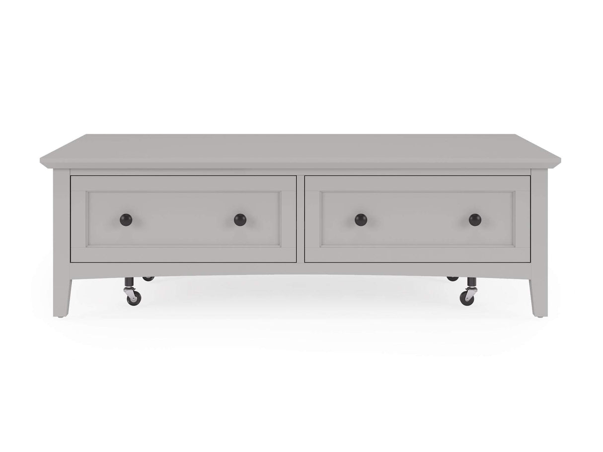 Grace Elephant Grey Rectangle Coffee Table by Modus Furniture at Eve Furniture