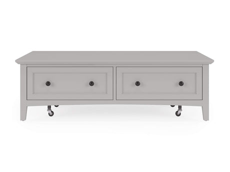 Grace Elephant Grey Rectangle Coffee Table by Modus Furniture at Eve Furniture