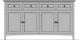 Grace Elephant Grey Sideboard by Modus Furniture at Eve Furniture