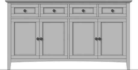 Grace Elephant Grey Sideboard by Modus Furniture at Eve Furniture